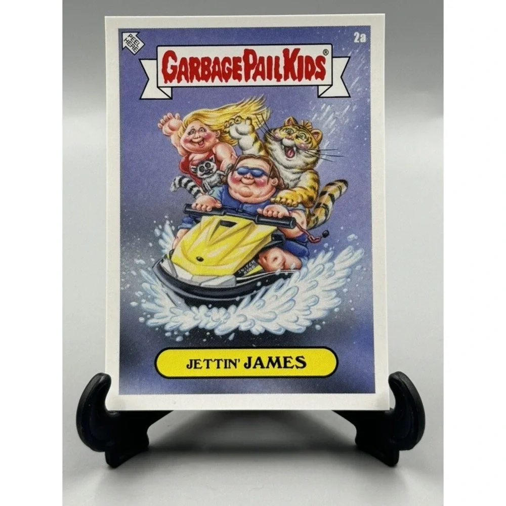 2020 Topps Garbage Pail Kids GPK Exotic #2A Jettin' James